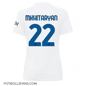 Inter Milan Henrikh Mkhitaryan #22 Replika Bortatröja Damer 2023-24 Kortärmad